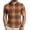 Q9-Coffee, variant on Polo Shirts for Men Collar Short Sleeve Polo Shirts Button Down Plaid Polo Tee Classic Casual Lightweight Golf Shirt,Gray 4XL