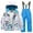 14 Blue, variant on guisaled Kids Snow Suits Boys Girls Snowsuit 2 Piece Heavyweight Insulated Camo Ski Jacket and Snow Bib Pants Ski Suits 3T-12Years