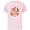 Soft Pink, variant on Disney Princess Rapunzel Ariel Tiana Best Gal Pals Valentine - Short Sleeve Cotton T-Shirt for Adults - Customized-Black