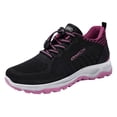 thumbnail image 2 of Women's No Tie Slip In Walking Shoes Breathable Mesh Air Cooled Memory Foam Non Slip Casual Athletic Sneakers, 2 of 4