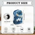 thumbnail image 6 of FKELYI Marble Blue Gold Print Blender Dust Cover with Handle Anti Splash Water Resistant Blender Mixer Protector Covers for Kitchen Appliance Dustproof Cover, 6 of 6