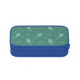 thumbnail image 2 of TEQUAN Large Capacity Pencil Case, Blue Tennis Racket Sports Pattern Pencil Pouch 2 Compartments Pencil Bag (Blue), 2 of 7