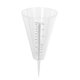 thumbnail image 1 of 1pc Cone Shaped Rain Gauge Plug Measuring Cup Transparent Rainfall Gauge, 1 of 4