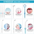 thumbnail image 3 of Irrigador bucal Water Dental TUREWELL, 600 ml, 10 niveles de presión, 3 of 7