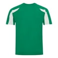 thumbnail image 2 of Just Cool Mens Contrast Cool Sports Plain T-Shirt, 2 of 4
