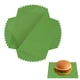 thumbnail image 1 of Uxcell 100 Pcs Hojas de Papel encerado para Alimentos, 7 x 7 Pulgadas Hojas de Papel para Envolver a Prueba de Grasa, Forros de Cesta de Alimentos Cuadrados para Sándwich, Hamburguesa, Pan, Verde, 1 of 7