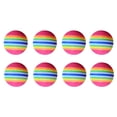 thumbnail image 1 of OULII Training Golf Balls Set Colorful EVA Approach Shot Practice for Beginners, 1 of 8