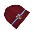 thumbnail image 1 of West Ham Fc Official Beanie Knitted Hat (One Size) (Claret/Blue), 1 of 2