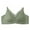 Green, variant on AJGRHE Women Daily Lounge Bra Women's Seamless Latex Bra French Wireless Push Up Adjustable Lingerie for Comfortable Support L Beige