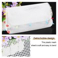 thumbnail image 4 of Clear Plastic Mesh Cloth Canvas Sheets for Making Crossbody Bag Handbag Thread Starter Craft Supplies DIY Handicraft Accessory Small, 4 of 6