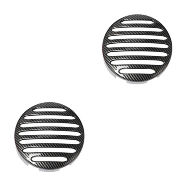Scienceny Protector de parrilla de faro para Rebel CMX 500 17-19 Accesorios gris negro Gris negro 2piezas
