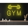 thumbnail image 3 of Glowneon Gym Neon Sign, Gym Fitness Man Cave Led Signboard Decor, 3 of 4