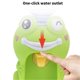 thumbnail image 4 of Mini dispensador de agua para niños, bomba de agua para bebidas con dibujos animados, dispensador de agua con forma de cubo, dispensador de agua fría con grifo, para juegos en casa Ranita, 4 of 5