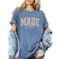 thumbnail image 4 of Made for More Faith Based Shirt for Women - Ephesians 2:10 Floral Christian Graphic Tee Blue Jean Shirt Adult Large, 4 of 7