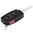 thumbnail image 1 of Llave Remota A Distancia Fob 4 Botones Flip Entrada Sin Cortar A Distancia Fob Chip De 315 MHz Para S4 4D0837231E, 1 of 7