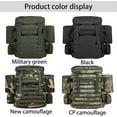 thumbnail image 6 of RKXQT Hiking Backpack, Military Tactical Backpacks, Army Assault Pack, Camping Hiking Rucksack,Camouflage Rucksack, 3 Day Bug Out Bag, Lightweight Outdoor for Mountaineering Traveling (military green, 6 of 6