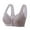 26#Light Gray, variant on Front Closure Bras for Women Daisy Bras for Older Women No Underwire Comfy Breathable Everyday Lace Bralette