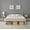 White, variant on Twin/Full/Queen/King Size Bed Frame, Metal Platform Bed with Headboard & Footboard, Bed Frame Mattress Foundation, Metal Slat Support, No Box Spring Needed, Noise Free, Easy Assembly