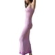 thumbnail image 3 of Txlixc WFaldas largas de tirantes de verano para mujeres, faldas de lazo cuadrado de pasta sólida para clubes de fiestas Txlixc moda, 3 of 8