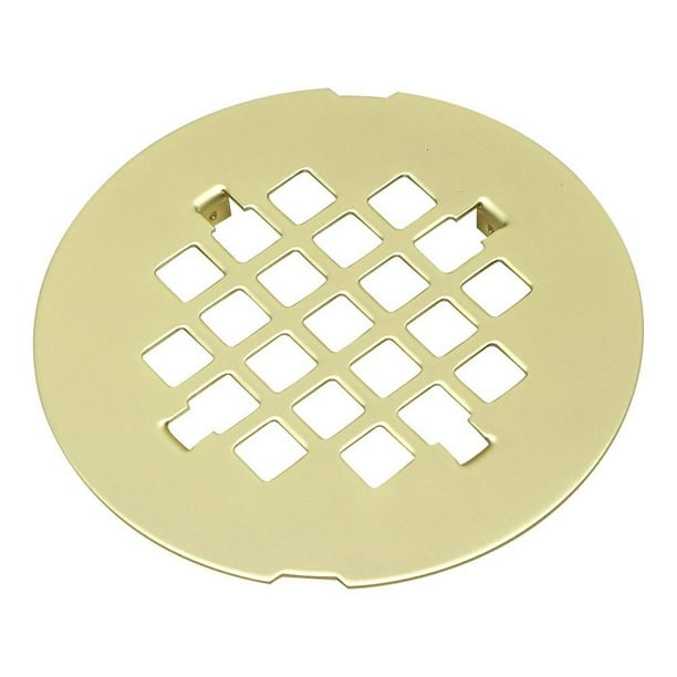 Cubierta de drenaje de acero inoxidable: ¡recogedor de pelo redondo para baño y ducha!