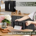 thumbnail image 6 of Wooden Trash Bag Dispenser and Storage Box Eco-Friendly Large Capacity for Kitchen Bathroom, 6 of 7