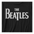 thumbnail image 3 of Playera The Beatles para Hombre, Cuello Redondo Manga Corta Negro Talla M, 3 of 4