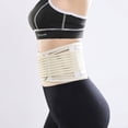 thumbnail image 3 of CASAFUN Men Women Back Brace Breathable Waist Lumbar Lower Back Support Belt Waist Compression with Adjustable Strap for Sciatica,Scoliosis Back Pain Relief, 3 of 7