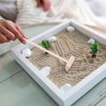 thumbnail image 4 of MLINS Mini Zen Sand Rake for Decoration Made of Bamboo Beige Color Elegant and Practical 3 Pieces, 4 of 6