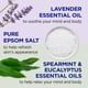 thumbnail image 3 of Baño espumoso Dr. Teal's con sal pura de Epsom, lavanda y eucalipto, 1 litro, 3 of 9