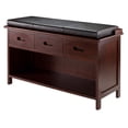 thumbnail image 3 of Pemberly Row Banc de Rangement 2Pc avec Siège Coussin en Espresso, 3 of 3