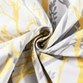 thumbnail image 5 of DriftAway Tree Branch Botanical Pattern Painting Blackout Room Darkening Thermal Insulated Grommet Lined Window Curtains 2 Panels 2 Layers Each 52 Inch by 96 Inch Yellow, 5 of 8