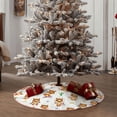 thumbnail image 4 of Rateoe Tigers go in for Sports Pattern Christmas Tree Skirt with Ties , Christmas Tree Decorations, Farmhouse Christmas Decor Xmas Holiday Decorations-30", 4 of 6