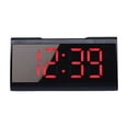 thumbnail image 1 of ZheElen Silent Operation Digital Alarm Clock With Durable Construction For Bedroom Electronic Clock Time red light, 1 of 6