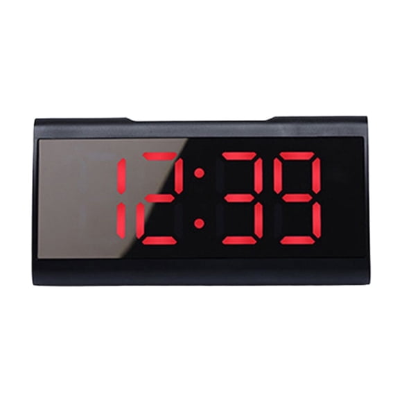 ZheElen Silent Operation Digital Alarm Clock With Durable Construction For Bedroom Electronic Clock Time red light