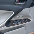 thumbnail image 4 of Real Bright Soft Car Interior Carbon Fiber Sticker DecorationCarbon Fiber Window Lift Switch Panel Cover For LEXUS IS250 IS350 2006-08Auto Car Protection Interior Accessories, 4 of 8