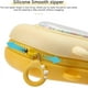 thumbnail image 3 of Cute children's pencil case silicone cartoon with compartment large capacity waterproof and shockproof, 3 of 4