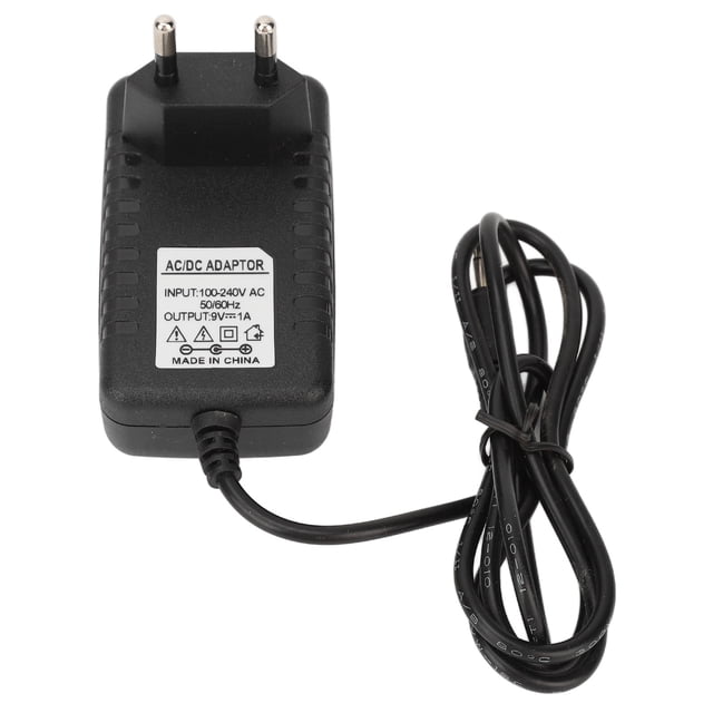 Cargador Adaptador Para Pulidor De Uñas, Enchufe Europeo De Larga Duración, Adaptador De Fuente De Alimentación De 100-240V 9V1A, Estándar Para El Hogar