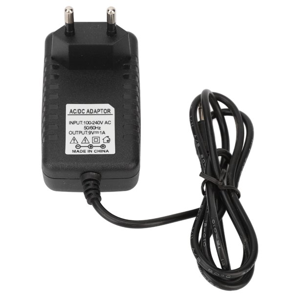 Cargador Adaptador Para Pulidor De Uñas, Enchufe Europeo De Larga Duración, Adaptador De Fuente De Alimentación De 100-240V 9V1A, Estándar Para El Hogar