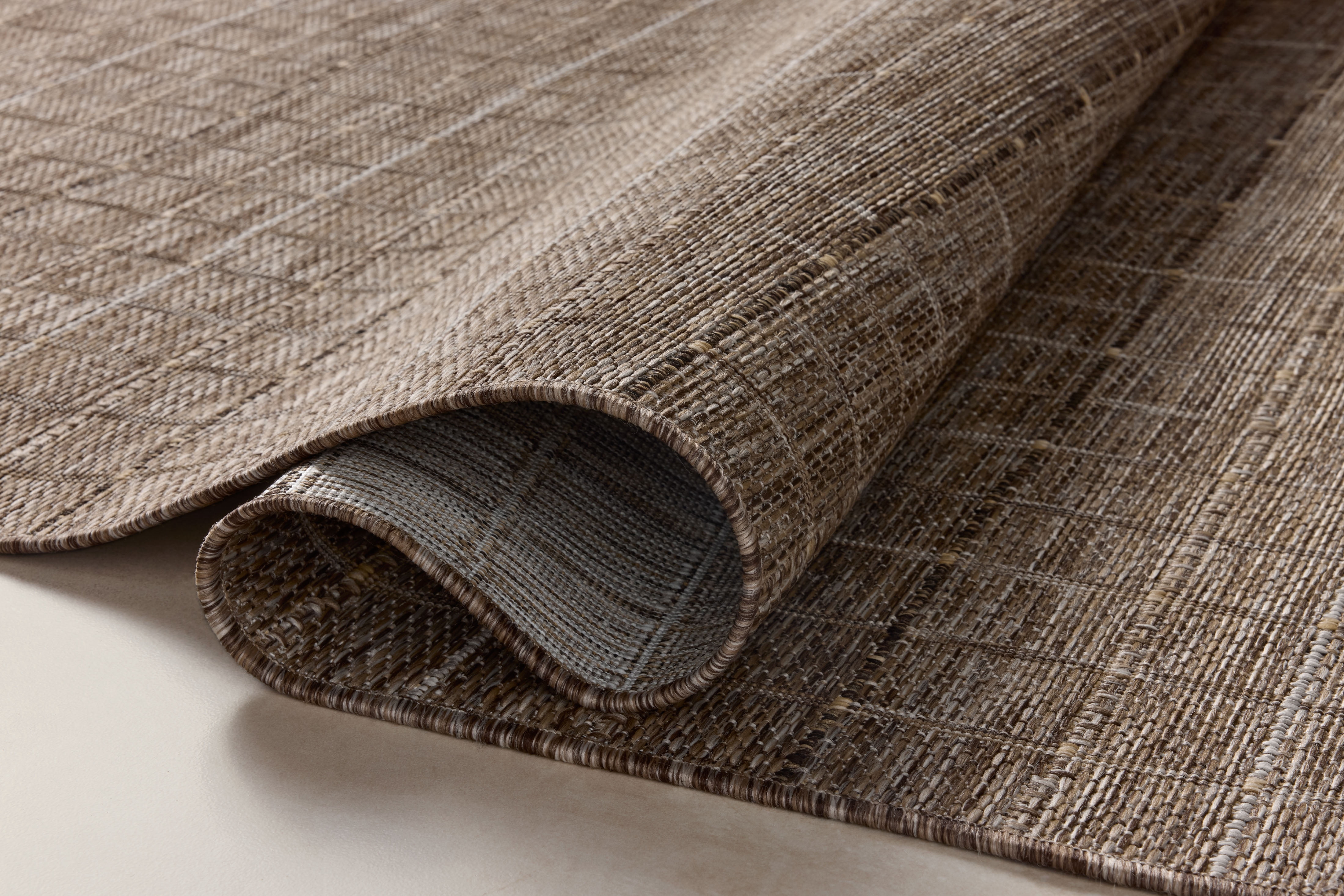 Loloi Birch Natural / Bark 5' x 7'-3" Indoor/Outdoor Area Rug