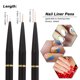 thumbnail image 4 of 10pcs Kit de pinceles para uñas de acrílico DIY UV Gel Nail Builder Brush MABOTO Cepillos de uñas, 4 of 6