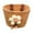 Khaki, variant on TTETTZ Cotton Rope Woven Front Kids Bike Basket for 12-16 inch Bicycles Lightweight Khaki