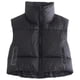thumbnail image 4 of Chaleco de algodón para mujer, chaleco de invierno con cuello alto, chaleco de algodón grueso, chaleco sin mangas para mujer, 4 of 5