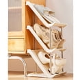 thumbnail image 4 of Slant Shoe Storage Stand, Foldable Versatile Shoes Rack Organizer  for Household, 4 of 7