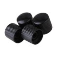 thumbnail image 2 of 4Pcs Electric Guitar Bass Volume Tone Speed Control Knobs Brass Control Knobs Buttons Black, 2 of 9