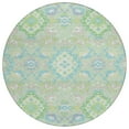 thumbnail image 2 of Addison Rugs Chantille Indoor/Outdoor Traditional Vintage Mint Washable Round Rug, 8' x 8', 2 of 6
