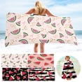 thumbnail image 1 of Fiudx Toalla de Playa de Microfibra, Ligera y Resistente a La Arena, de Secado Rápido para Piscina y Playa, Suave y Absorbente, Ideal para Viajes, Manta Multiusos para Camping y Senderismo, 76 X 152, 1 of 7