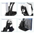 thumbnail image 3 of Seitruly Soporte de pantalla para controlador de juegos, estante de almacenamiento para Gamepad, soporte para auriculares para juegos, estación Videojuegos y accesorios, 3 of 6