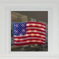 thumbnail image 4 of Northlight Lighted Holographic American Flag Window Decoration - 17" - Clear Lights, 4 of 6