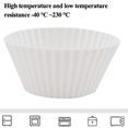thumbnail image 3 of Silicone Mini Cupcake Holders, Mini Cupcake Liners, Pastry & Dessert Cups, 24 PackWhite, 3 of 5
