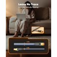 thumbnail image 5 of TianQi Cat 8 Ethernet Cable 10 ft, High Speed Flat Ethernet Cable 10+ ft, 40Gbps, 2000Mhz Braided High Duty Long Ethernet Cable, Gold Plated RJ45 Connector for Modem/Router/PS3/4/5/Gaming/PC 10FT, 5 of 5